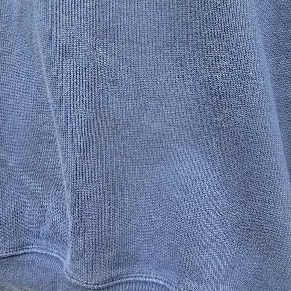 Tommy Bahama Relax 1/4 Zip Sweater Mens M Faded Blue Pullover Sweatshirt - Picture 11 of 13